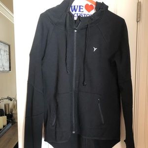 Black Hooded sweatshirt.